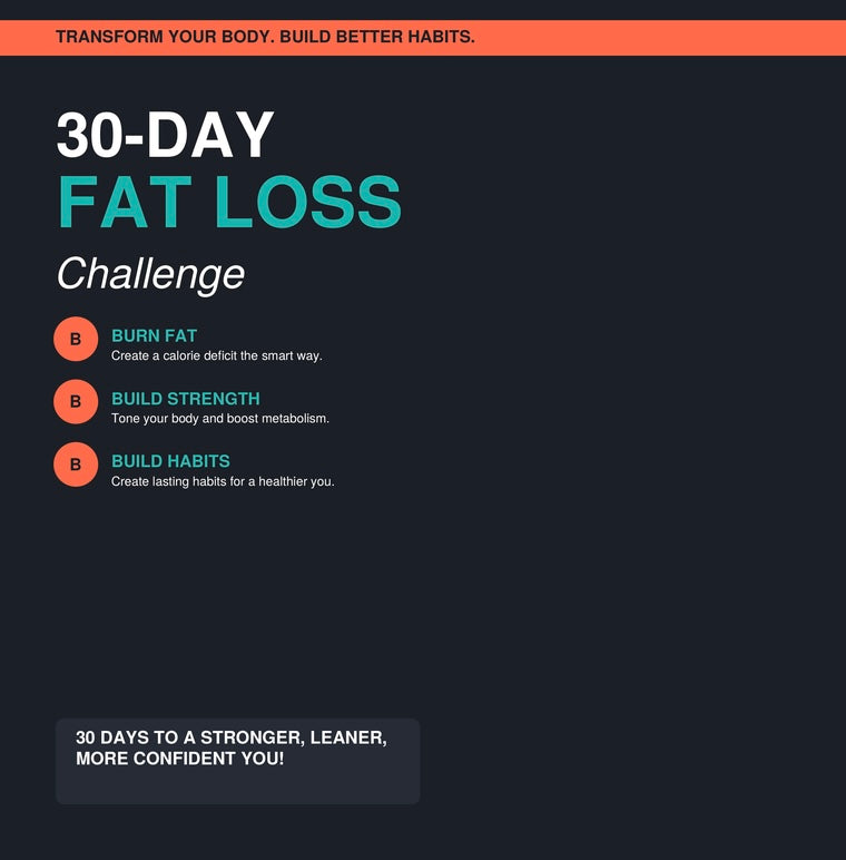 30-Day Fat Loss Challenge